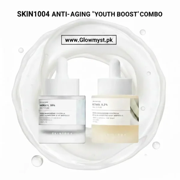 Skin1004 Youth Boost Combo skincare bottles displayed for sale